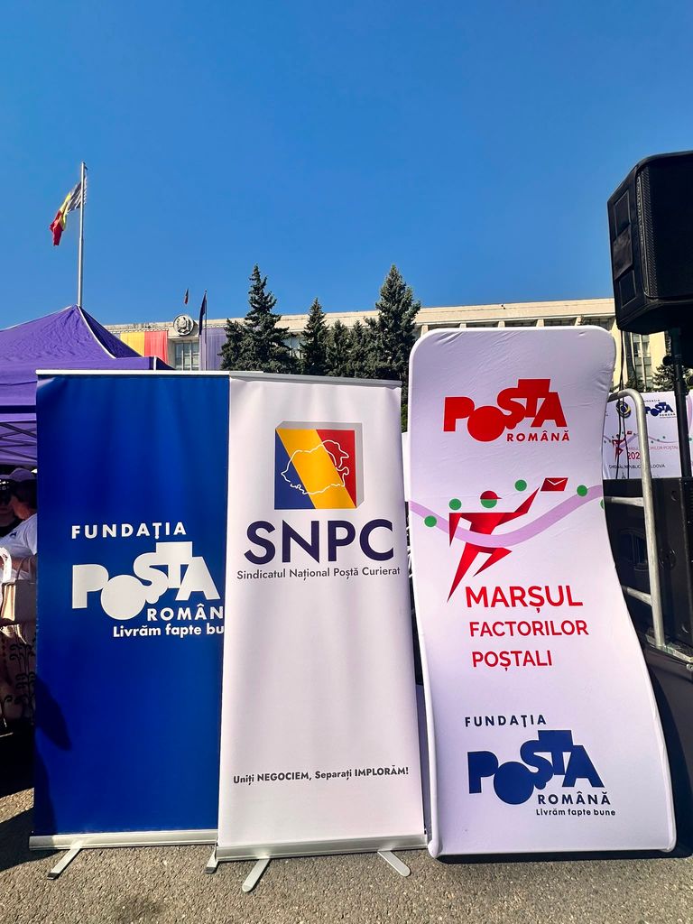 Marșul Factorilor Poștali, ediția a 46-a, Chișinău — delegația SNPC