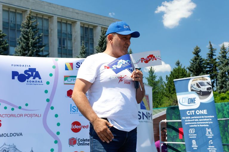 Marșul Factorilor Poștali, ediția a 46-a, Chișinău — delegația SNPC